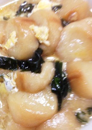 麩とわかめの卵とじ-レシピのメイン写真