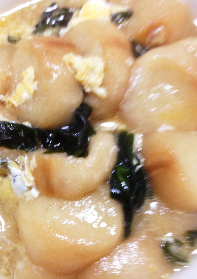 麩とわかめの卵とじ-レシピのメイン写真