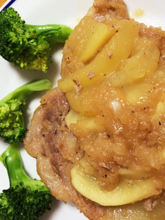 豚肉のアップルオニオンソース-レシピのメイン写真