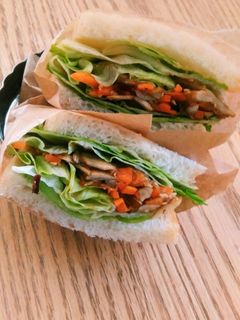 きんぴらごぼうサンド-レシピのメイン写真