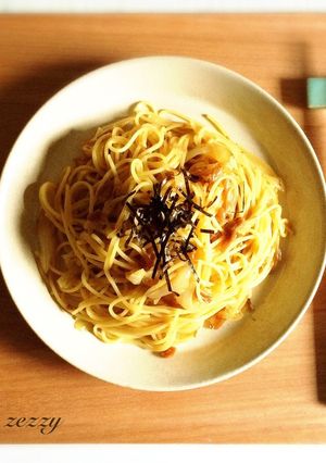 簡単！時短。えのきの和風パスタ-レシピのメイン写真