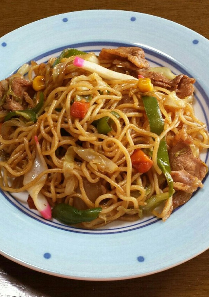 ﾌﾗｲﾊﾟﾝに焦げない☆焼きそば-レシピのメイン写真