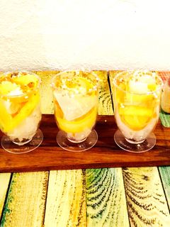 コリンキーと人参と大根のサラダパフェ-レシピのメイン写真