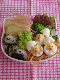 ひよこが生まれたよ!弁当-レシピのメイン写真