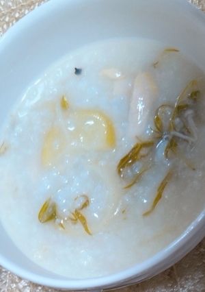 鶏むね肉と乾物のお粥-レシピのメイン写真