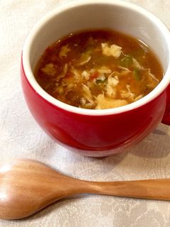 中華スープ 玉子スープからトマトスープ-レシピのメイン写真