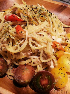 唐辛子ときのこのチーズパスタ-レシピのメイン写真