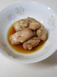 簡単!鮭白子の甘辛煮-レシピのメイン写真