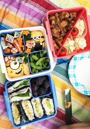 ミニオンde運動会のお弁当-レシピのメイン写真