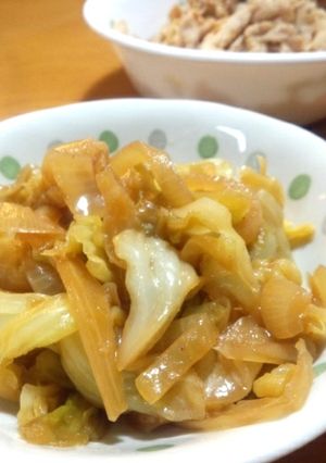 野菜炒め　しょうゆラーメン味♪-レシピのメイン写真