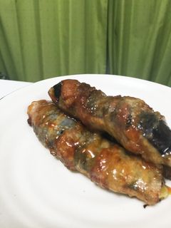なすがジューシーな肉巻き焼-レシピのメイン写真
