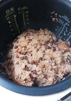 かんたんお赤飯-レシピのメイン写真