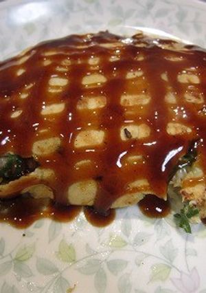 新あさひ粉豆腐で広島風お好み焼き-レシピのメイン写真