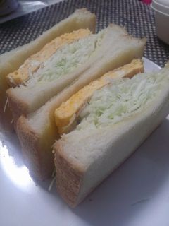 簡単たまご焼きサンド-レシピのメイン写真