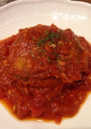 グツグツ♪ハンバーグのトマト煮込み-レシピのメイン写真