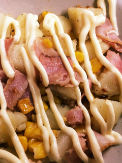 簡単☆マヨじゃがベーコンチーズ焼き♡-レシピのメイン写真