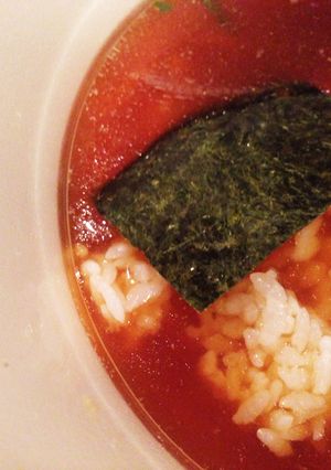 カップ麺☆ねこまんまマルちゃん正麺-レシピのメイン写真