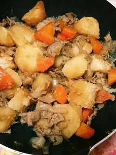 ほっくほくの肉じゃが!豚こま肉で節約美味-レシピのメイン写真