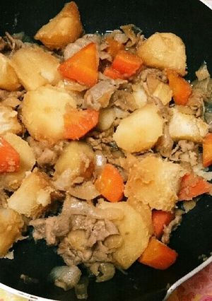 ほっくほくの肉じゃが！豚こま肉で節約美味-レシピのメイン写真