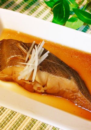 フライパンで♡優しいカレイの煮付け♡-レシピのメイン写真