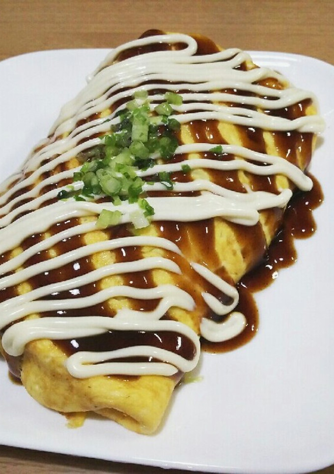 簡単節約とん平焼き(ﾉ*>∀<)ﾉ♡-レシピのメイン写真