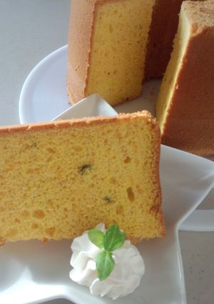 ☆かぼちゃシフォンケーキ＾＾☆-レシピのメイン写真