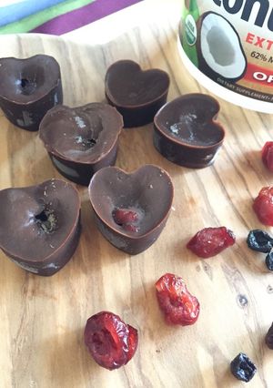 ヘルシーココナッツオイルdeチョコレート-レシピのメイン写真