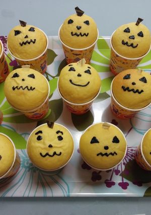 ハロウィン 紙コップデコパン-レシピのメイン写真