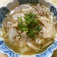 簡単!白菜ときのこの 挽き肉 和風餡掛け