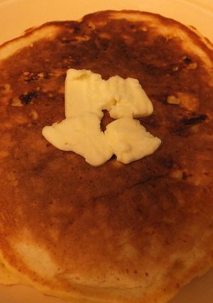 ストウブで一人前バナナホットケーキ-レシピのメイン写真