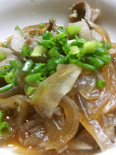 豚バラと玉ねぎのしょうが煮-レシピのメイン写真
