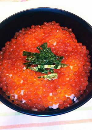 ✳プチプチ！イクラ丼✳今年初のイクラ！-レシピのメイン写真