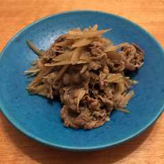 รูปของ めんつゆで♪牛肉とごぼうの簡単しぐれ煮