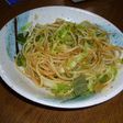 寄せ豆腐のスパゲッティー