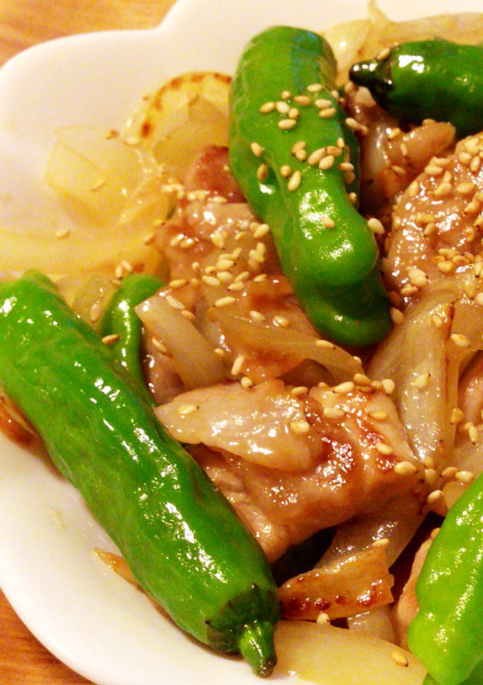 ごはんが進む！簡単！ししとう豚肉炒め-レシピのメイン写真