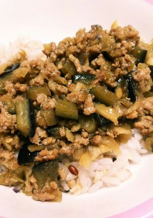 なす入り切り干し大根そぼろ-レシピのメイン写真