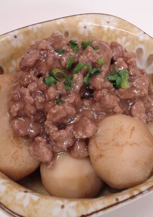 さといものひき肉あんかけ♪-レシピのメイン写真