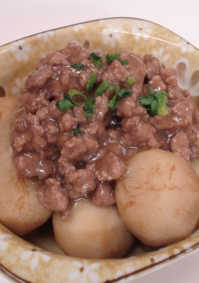 さといものひき肉あんかけ♪-レシピのメイン写真