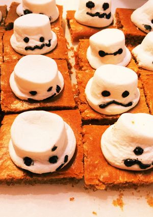 ハロウィンお菓子☆オバケプチケーキ-レシピのメイン写真