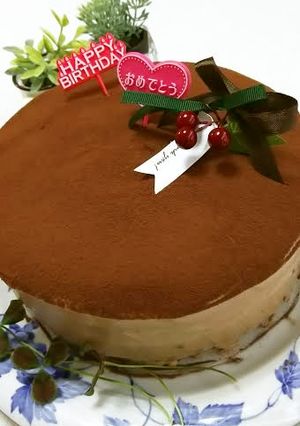 ☆美味チョコレートケーキ☆17息子ハピバ-レシピのメイン写真