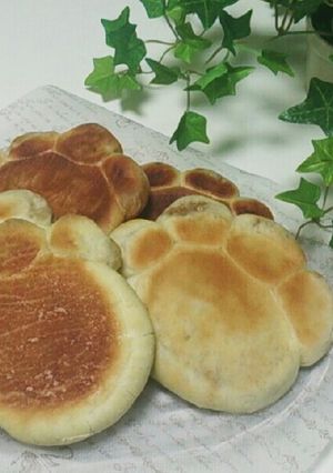 もちもち肉球パン-レシピのメイン写真