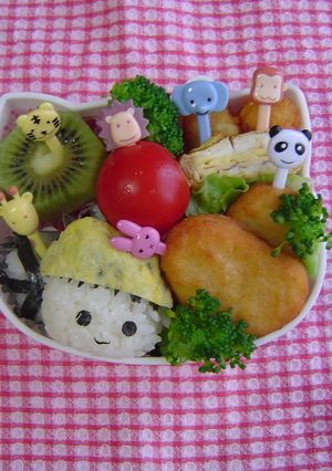 動物園に行こうよ!弁当-レシピのメイン写真