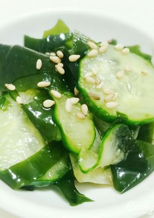 きゅうりとわかめの酢の物-レシピのメイン写真