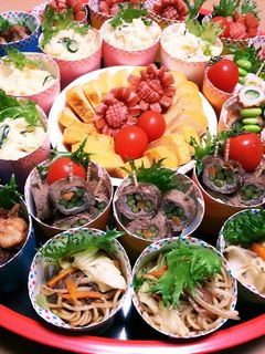 運動会お弁当/紙コップ/弁当おかず-レシピのメイン写真