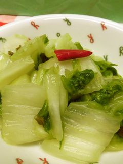 ポリ袋で超簡単!白菜の浅漬け♪-レシピのメイン写真