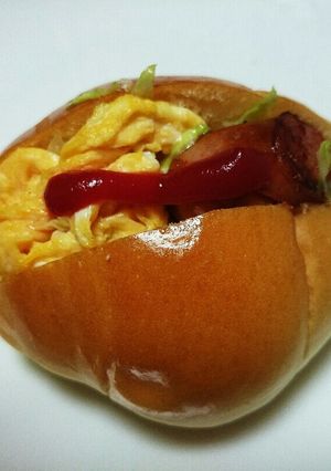 ロールパンサンド-レシピのメイン写真