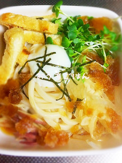 おウチで簡単☆京風ぶっかけうどん-レシピのメイン写真
