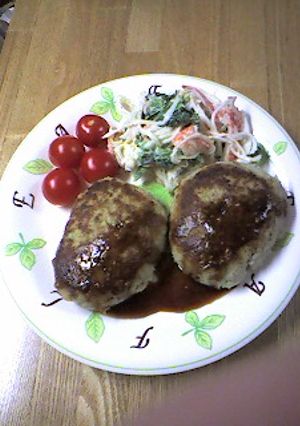 おからハンバーグ☆田楽味噌ソースで♪-レシピのメイン写真