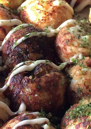 タコじゃないタコ焼きと普通のタコ焼き-レシピのメイン写真