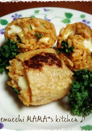 *＊おめかしごはんde焼き稲荷＊*-レシピのメイン写真